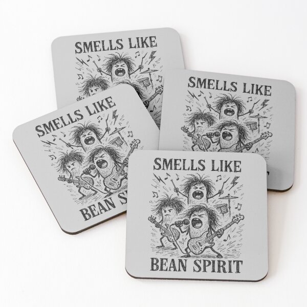 Item preview, Funny Rock-Themed Bean Music Illustration for Food & Music Fans designed and sold by SnappyPNG.