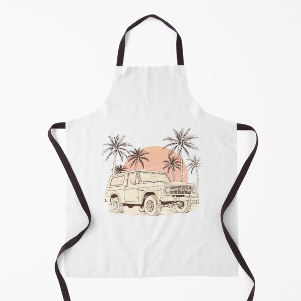 Item preview, Vintage Sunset Bronco | Retro Palm Tree Line Art | California Beach Vibe designed and sold by River Ridge Ltd..