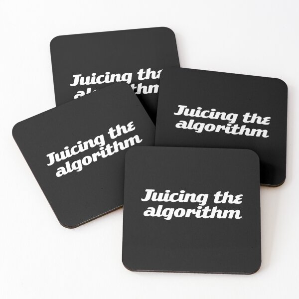 Item preview, Juicing the algorithm  designed and sold by WhackoDesigns.