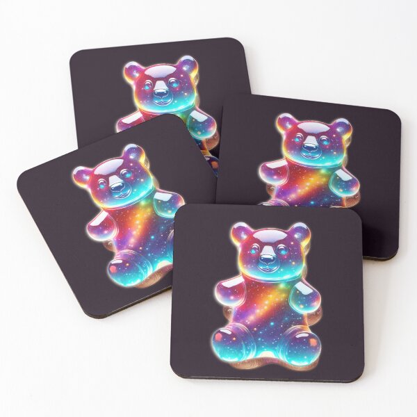 Item preview, Candycore Galaxy: Floating Gummy Bear Dream designed and sold by JumWow.