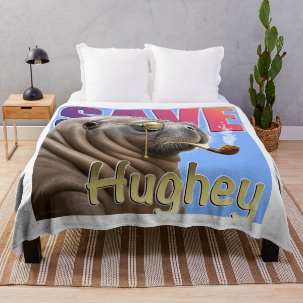 Item preview, Save Hughey Manatee Print designed and sold by Lichentroupe63.