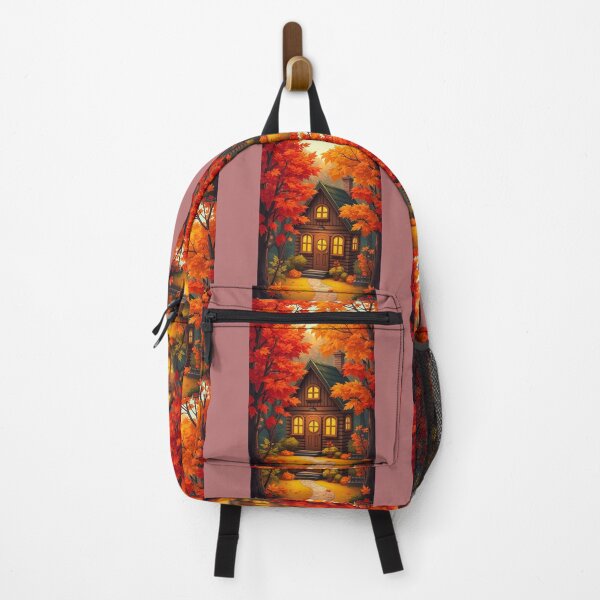 Item preview, Chalet Douillet d’Automneة. Cozy Autumn Cabin designed and sold by Drawingshirts.