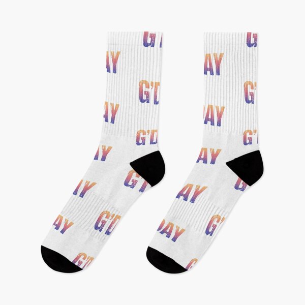 Item preview, G’day in Sunset Gradient designed and sold by Memes N Lore .