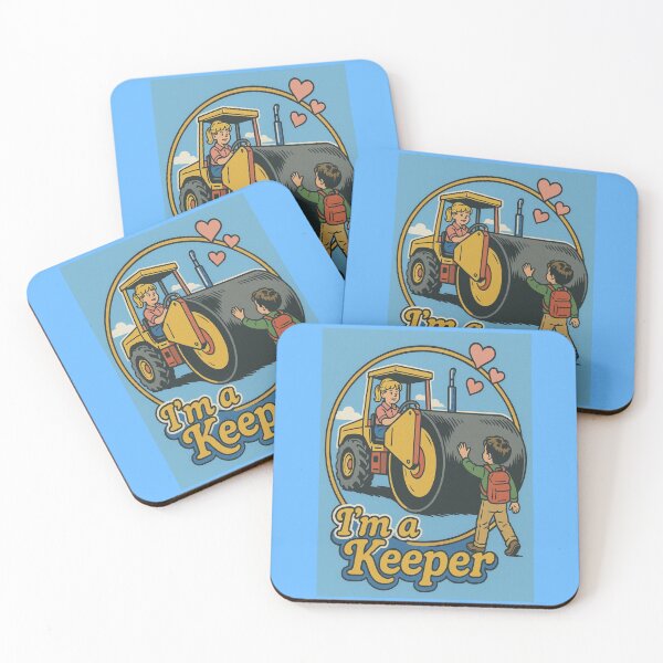Item preview, Vintage Steamroller Love – I'm a Keeper Funny Illustration designed and sold by My-Hoodies.