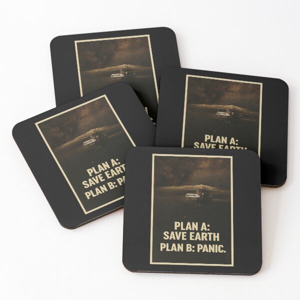 Item preview, Plan A: Save the Earth. Plan B: Panic. designed and sold by hesjustken.
