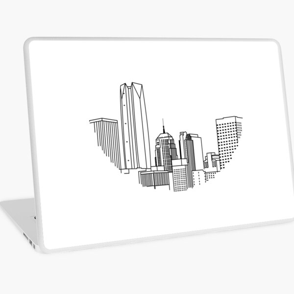 Item preview, Oklahoma skyline designed and sold by Digital4youLk.