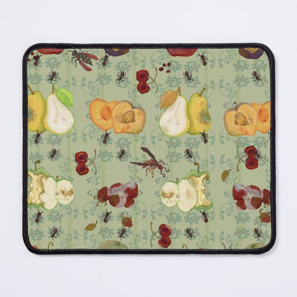 Item preview, To Dust Thou Shalt Return - Rotting Fruit & Insect Pattern designed and sold by SEQU0IA.