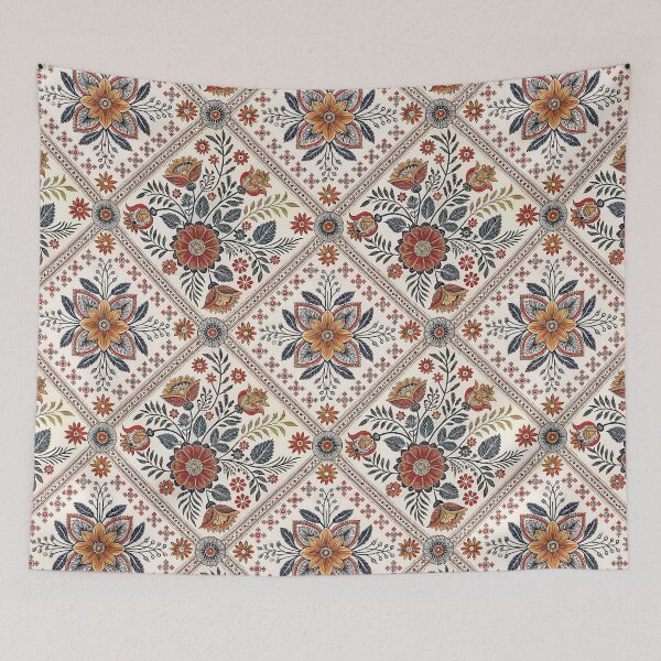 Item preview, Bohemian Folk Art Floral Seamless Pattern designed and sold by RGShirtWorks.
