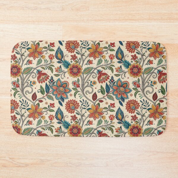 Item preview, Vibrant Ethnic Floral Seamless Pattern. designed and sold by RGShirtWorks.