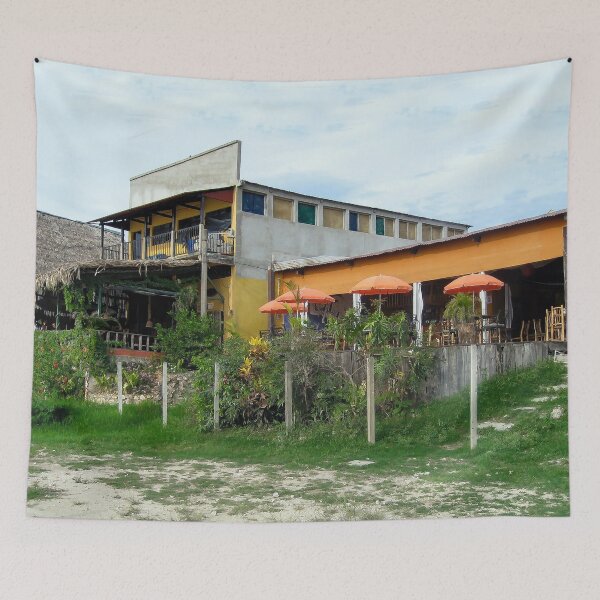 Item preview, Restaurant in a Guatemala Village  designed and sold by heatherfriedman.