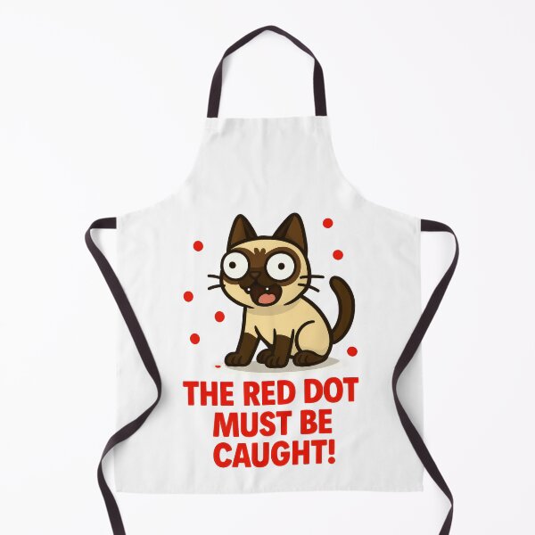 Item preview, The Red Dot Must Be Caught - Laser Pointer Cat Detective Meme designed and sold by EdgyEdgeArt.