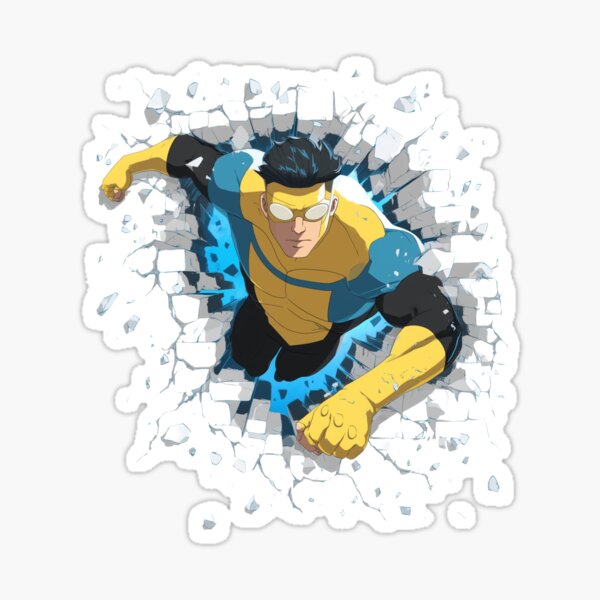 Item preview, Invincible Breaking Through the Wall designed and sold by Pop Haven.