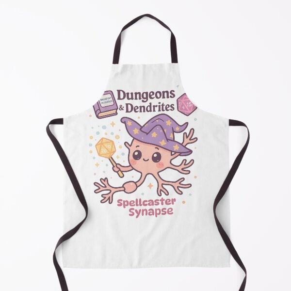 Item preview, Dungeons & Dendrites – Spellcaster Synapse Neuron Wizard designed and sold by daintyriot.