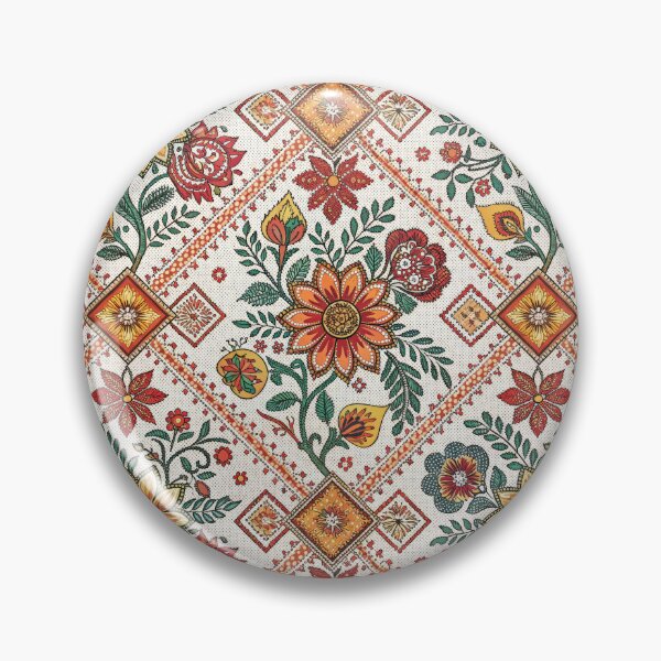 Item preview, Bohemian Folk Art Floral Seamless Pattern. designed and sold by RGShirtWorks.