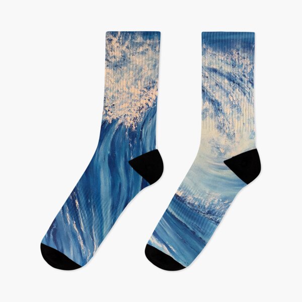 Item preview, wave painting designed and sold by DariaCeppelli.