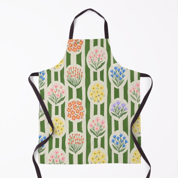 Item preview, Floral Pattern | Green Pattern | Flowers | Colourful | Yellow | Blue | Orange designed and sold by PrintEveryday.