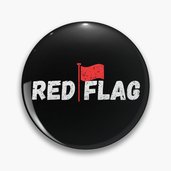 Item preview, Red Flag – Modern Graphic Tee Design designed and sold by LiliDedula.