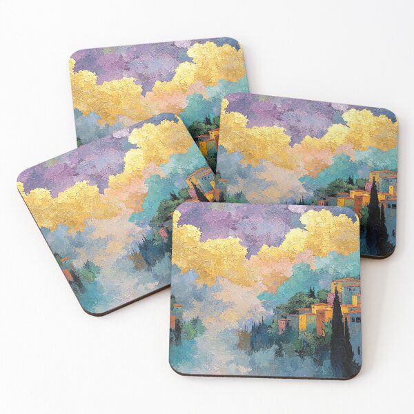 Item preview, CITY OF RADIANT ECHOES designed and sold by ArtbyRolleen.