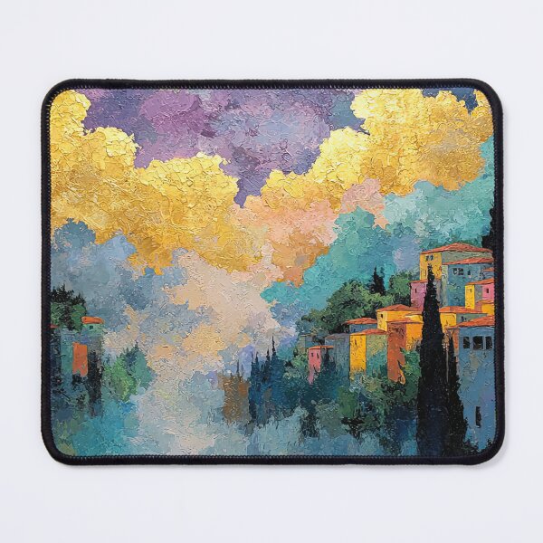 Item preview, CITY OF RADIANT ECHOES designed and sold by ArtbyRolleen.