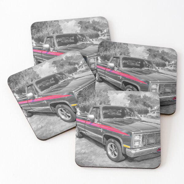 Item preview, 1987 Silver Chevrolet C10 Silverado Pick Up Truck X101 designed and sold by RichFrancoCars.