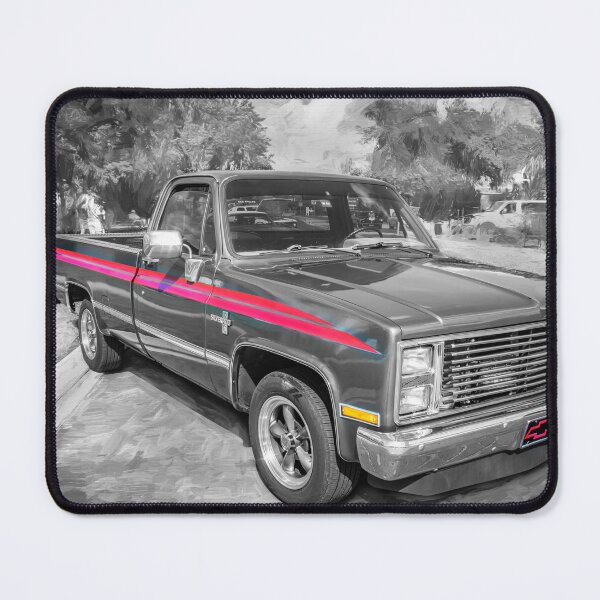 Item preview, 1987 Silver Chevrolet C10 Silverado Pick Up Truck X101 designed and sold by RichFrancoCars.