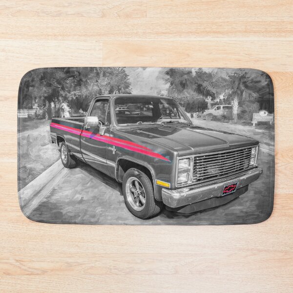Item preview, 1987 Silver Chevrolet C10 Silverado Pick Up Truck X101 designed and sold by RichFrancoCars.