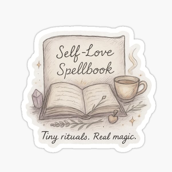 Item preview, Self love spell book designed and sold by Princess Bug .