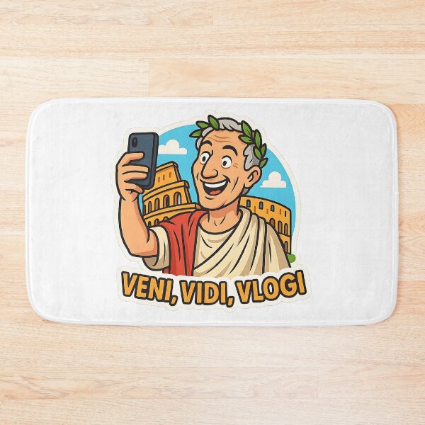 Item preview, Veni, Vidi, Vlogi – Julius Caesar Selfie designed and sold by Cheerioza.