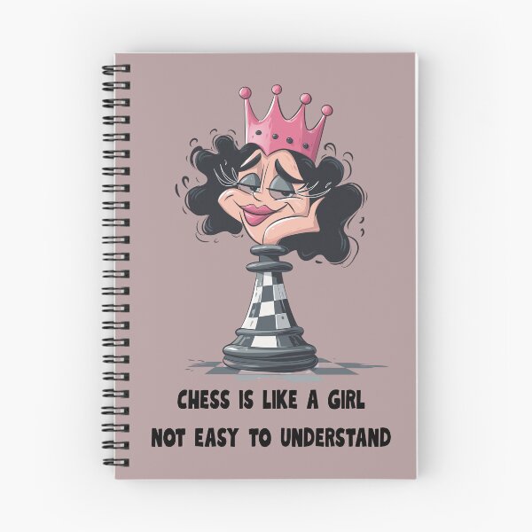 Item preview, Sarcastic Chess Queen – Not Easy to Understand designed and sold by OskArt design.