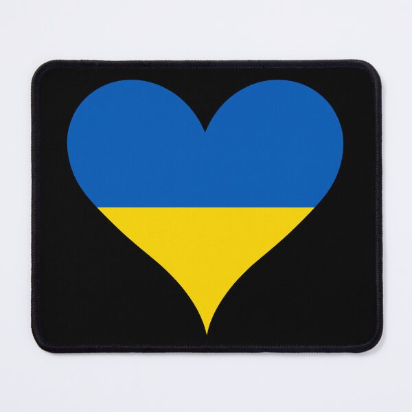 Item preview, Ukrainian Flag Heart designed and sold by NTGUILTY.