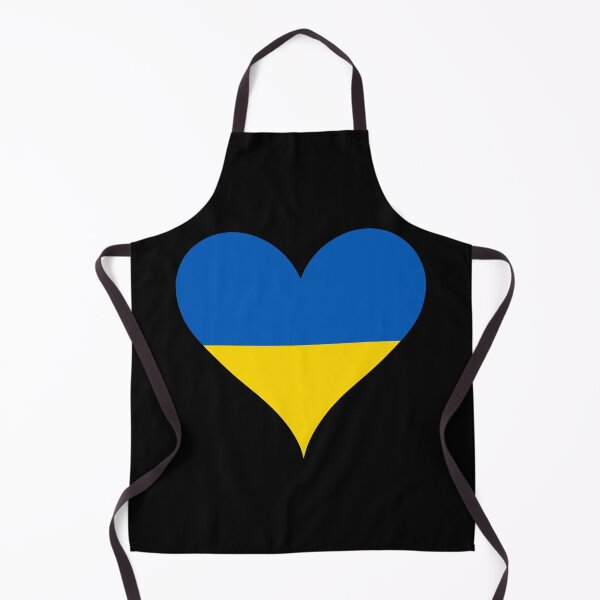 Item preview, Ukrainian Flag Heart designed and sold by NTGUILTY.