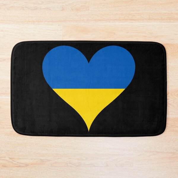 Item preview, Ukrainian Flag Heart designed and sold by NTGUILTY.