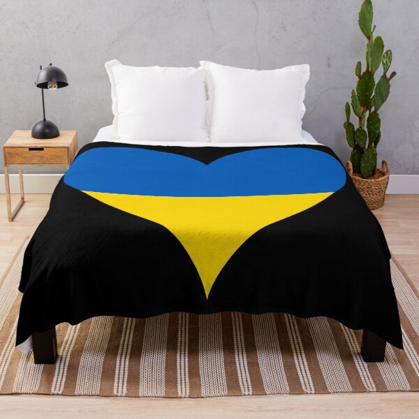 Item preview, Ukrainian Flag Heart designed and sold by NTGUILTY.