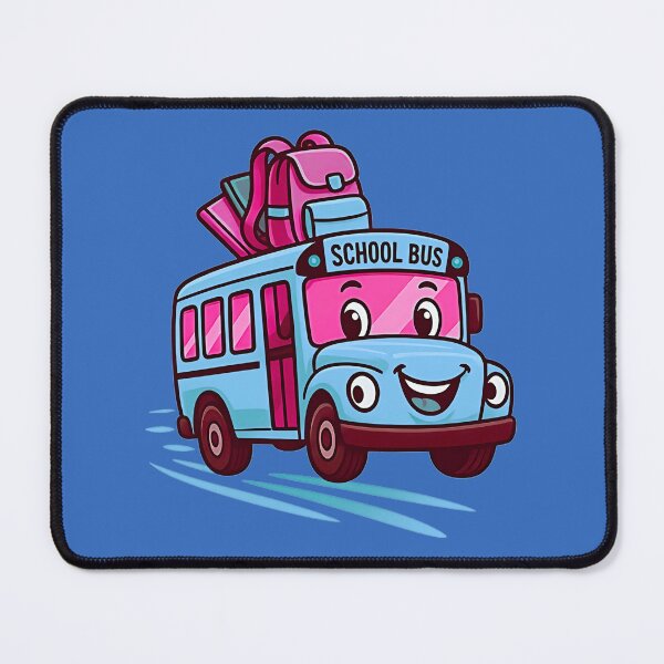 Item preview, Pastel School Bus designed and sold by OMdesign10.