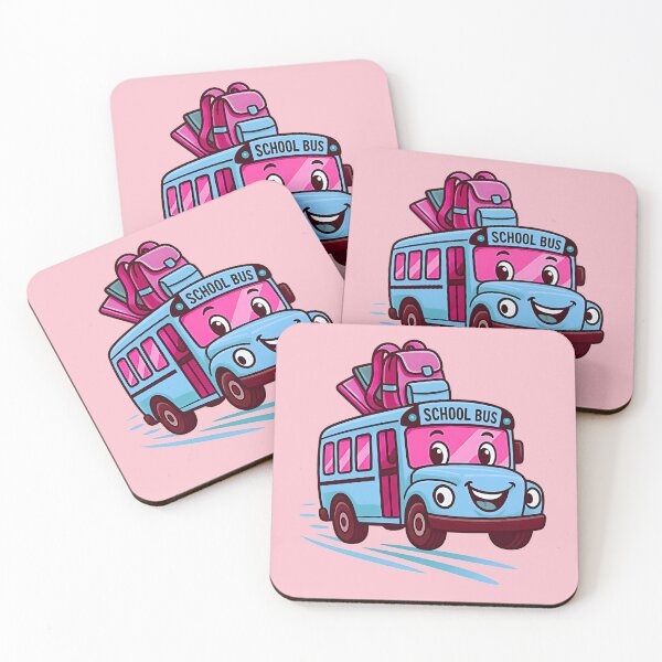 Item preview, Pastel School Bus designed and sold by OMdesign10.