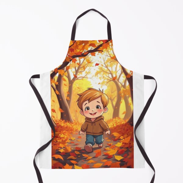 Item preview, Marcher Parmi les Feuilles d’Automne Walking Through Autumn Leaves designed and sold by Drawingshirts.