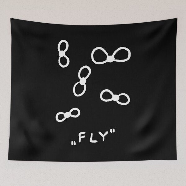 Item preview, White Flies designed and sold by OrangesAndFun.