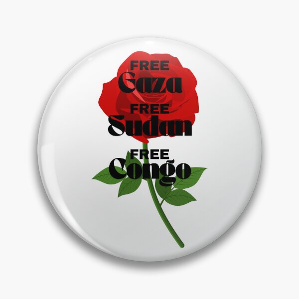 Item preview, Free Gaza Free Sudan Free Congo designed and sold by earthandorigin.