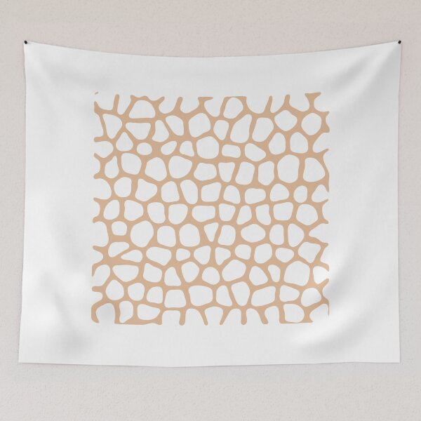 Item preview, Abstract Turing Pattern Giraffe Apricot designed and sold by FunnyFeelingStudio.