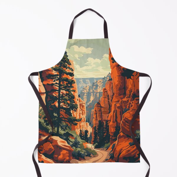 Item preview, Bryce Canyon Utah Minimalist Art Illustration designed and sold by LVTFCOarts.