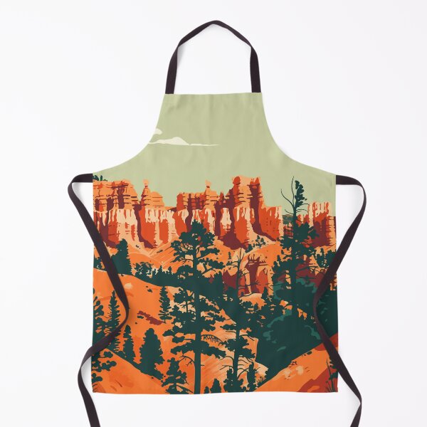 Item preview, Bryce Canyon Nature Minimalist Art Illustration designed and sold by LVTFCOarts.