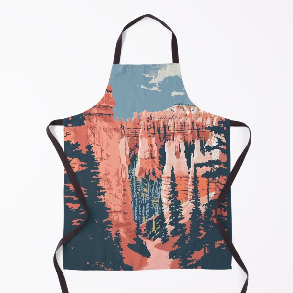 Item preview, Nature Bryce Canyon Minimalist Art Illustration designed and sold by LVTFCOarts.