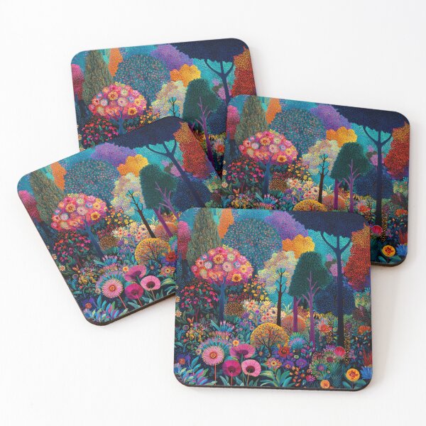 Item preview, Floral Trees in the Wildflowers designed and sold by Neika Shimm Designs.