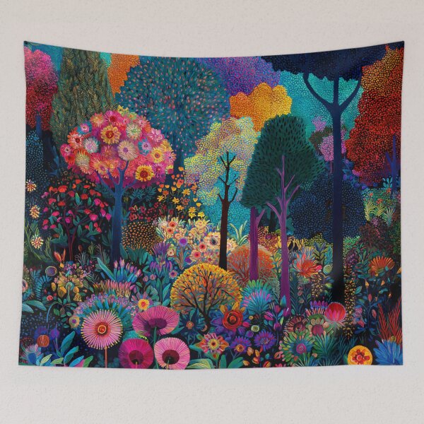 Item preview, Floral Trees in the Wildflowers designed and sold by Neika Shimm Designs.