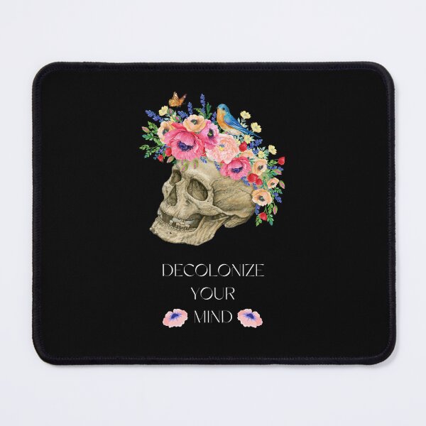 Item preview, Decolonize your mind skull designed and sold by earthandorigin.