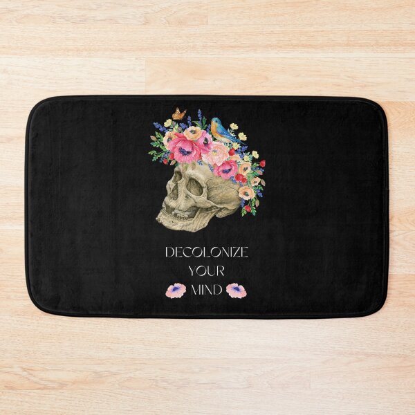Item preview, Decolonize your mind skull designed and sold by earthandorigin.
