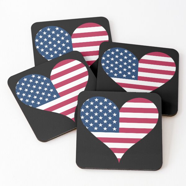 Item preview, American Flag Heart designed and sold by NTGUILTY.