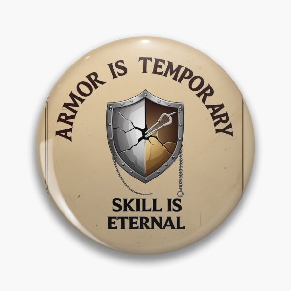 Item preview, Forged by Practice – Eternal Skill Crafter Quote" designed and sold by Mythic Tide.