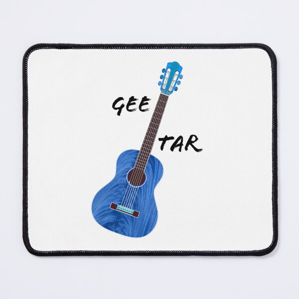 Item preview, Gee Tar in blue  For Guitar Lovers designed and sold by TerenceLacey.