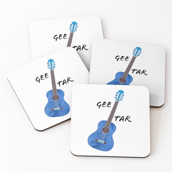 Item preview, Gee Tar in blue  For Guitar Lovers designed and sold by TerenceLacey.